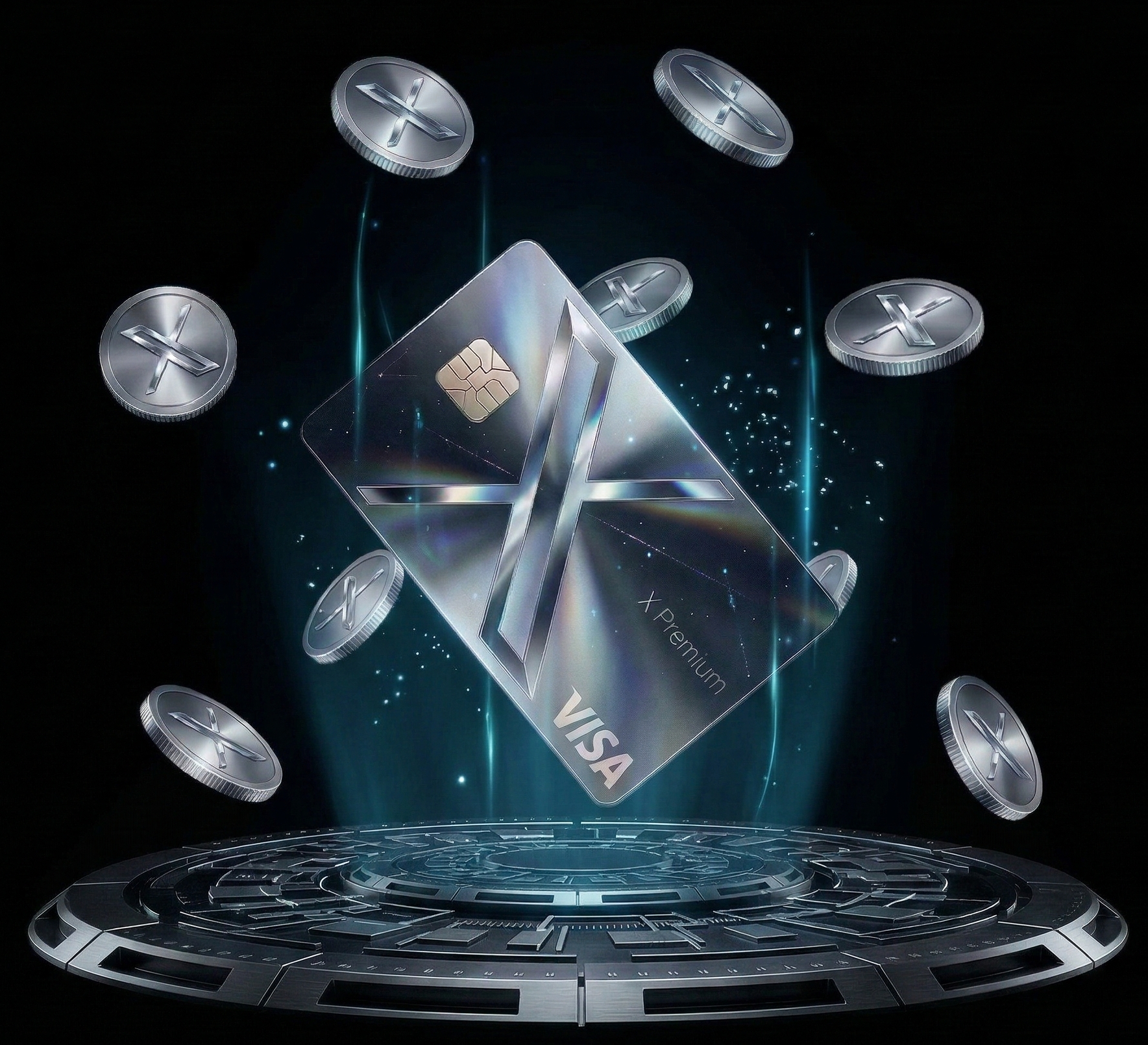 xMoney app and card preview